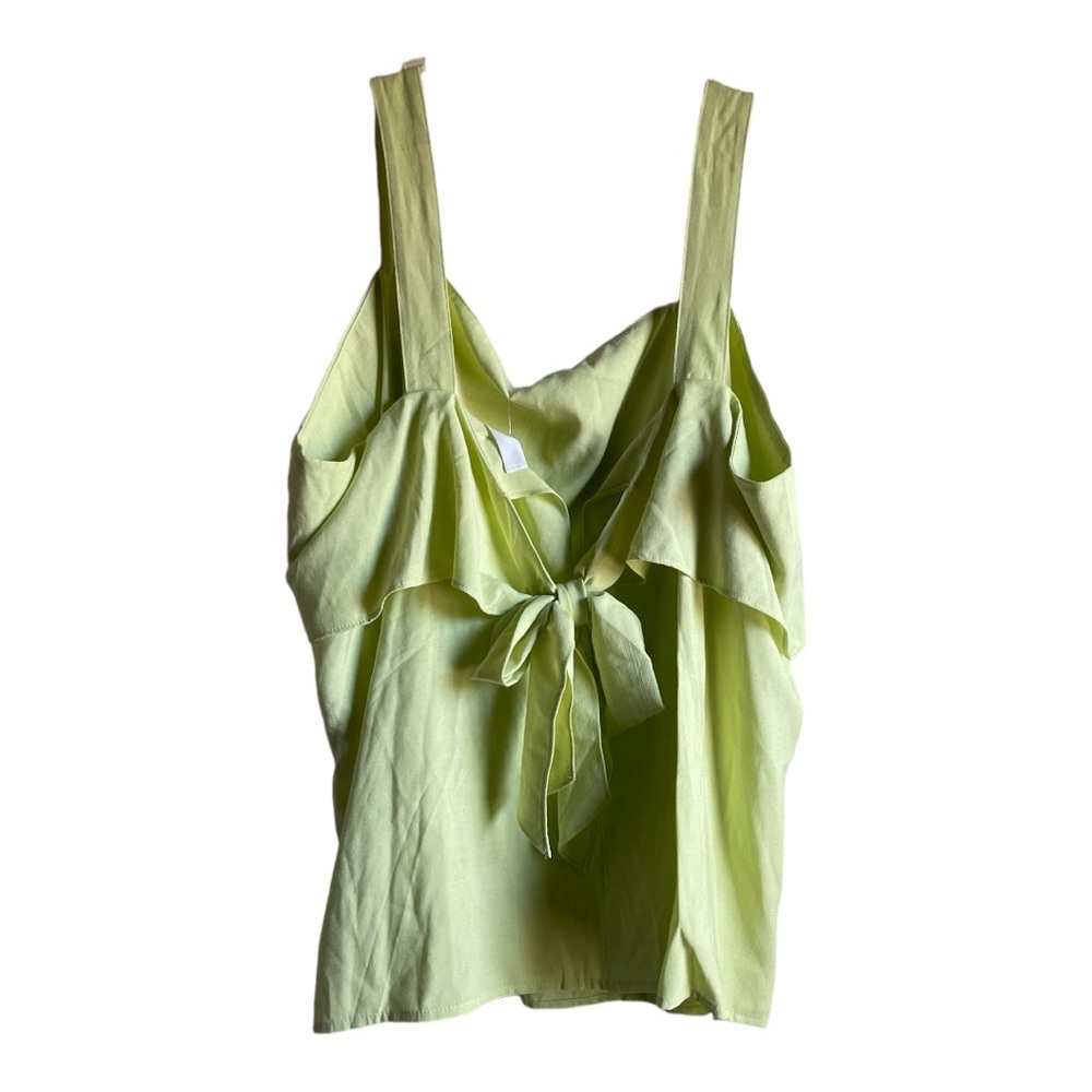 Heatherly Women's Size 2X Green Tank Top - Picture 3 of 14
